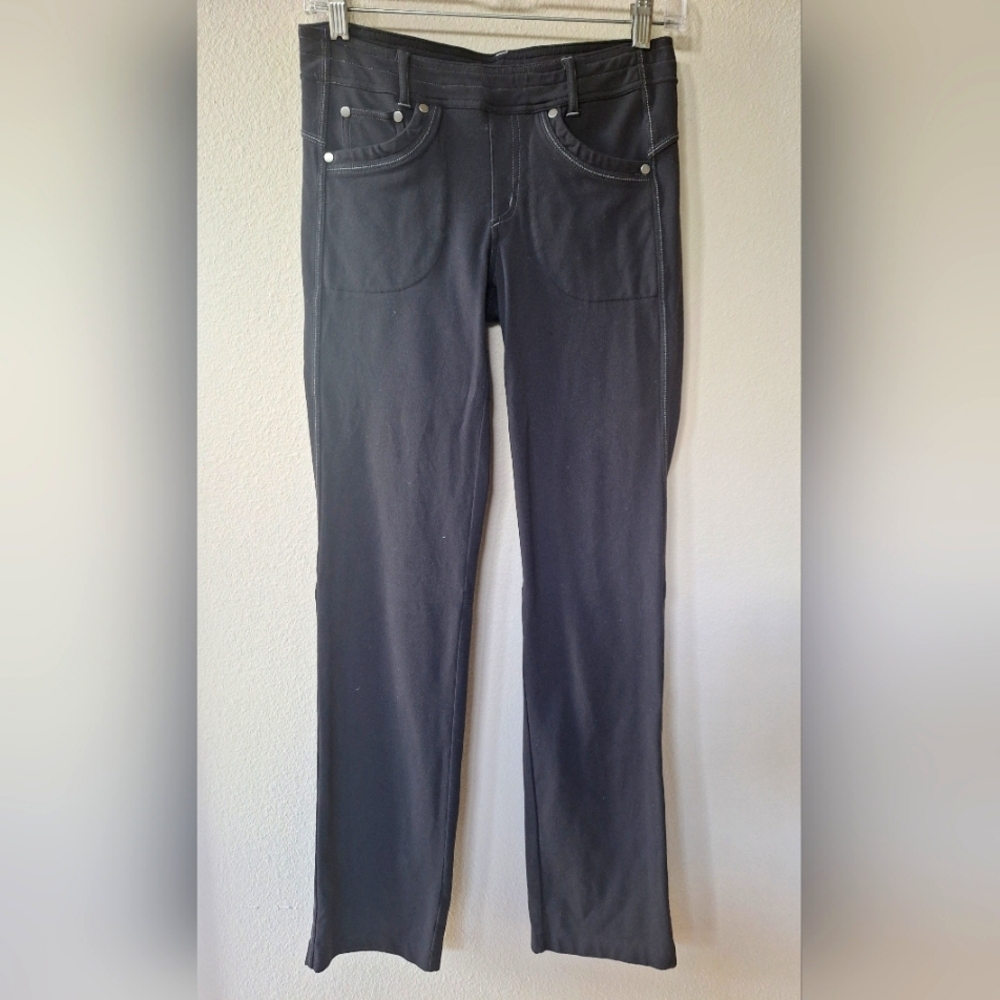 Kuhl Womens Black Pull On Hiking Pants Stretchy Size 4